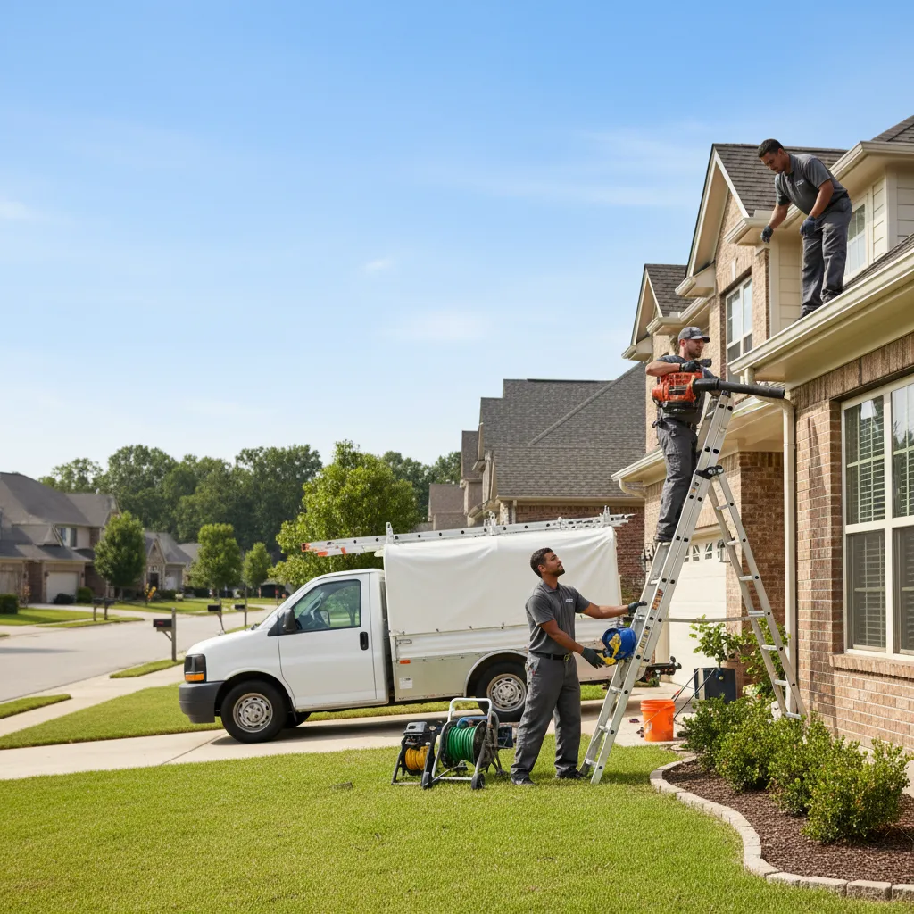 Home Gutter Service in Burkettsville, OH near me